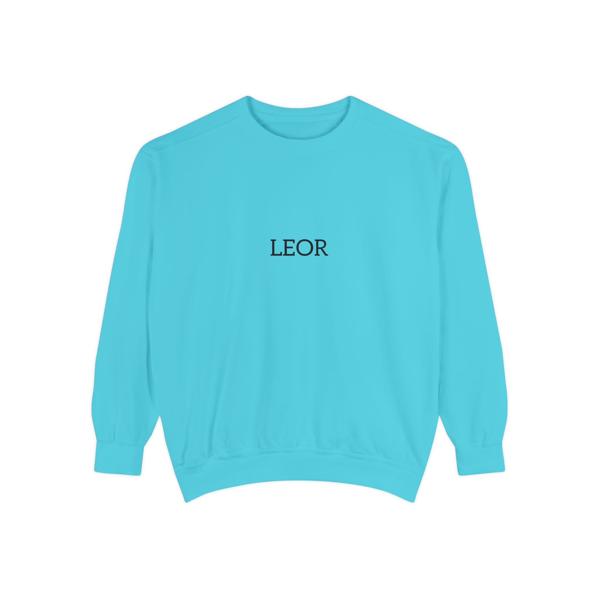 LEOR Minimalist Embroidered Sweatshirt