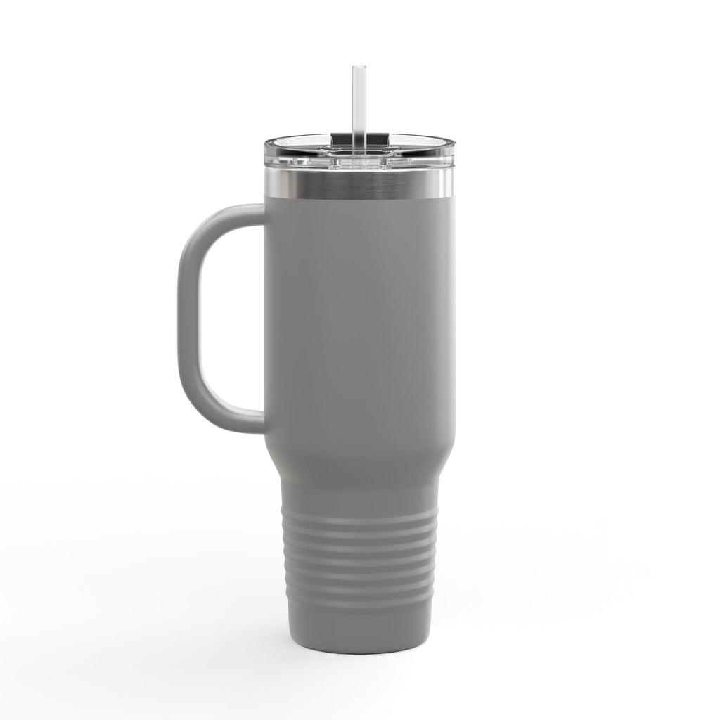 40oz Insulated Travel Mug with Handle – Large Stainless Steel Tumbler for Coffee & Cold Drinks