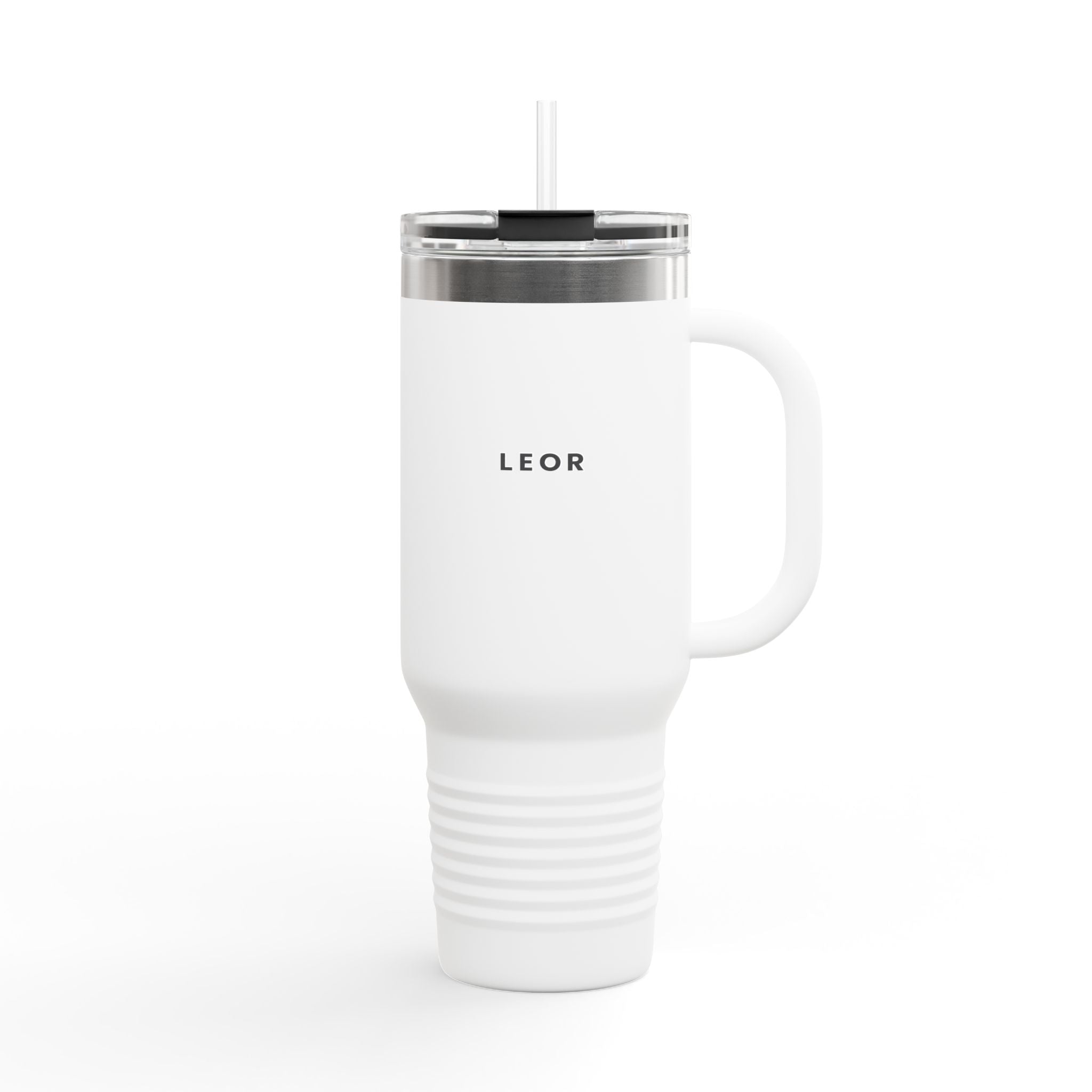 40oz Insulated Travel Mug with Handle – Large Stainless Steel Tumbler for Coffee & Cold Drinks