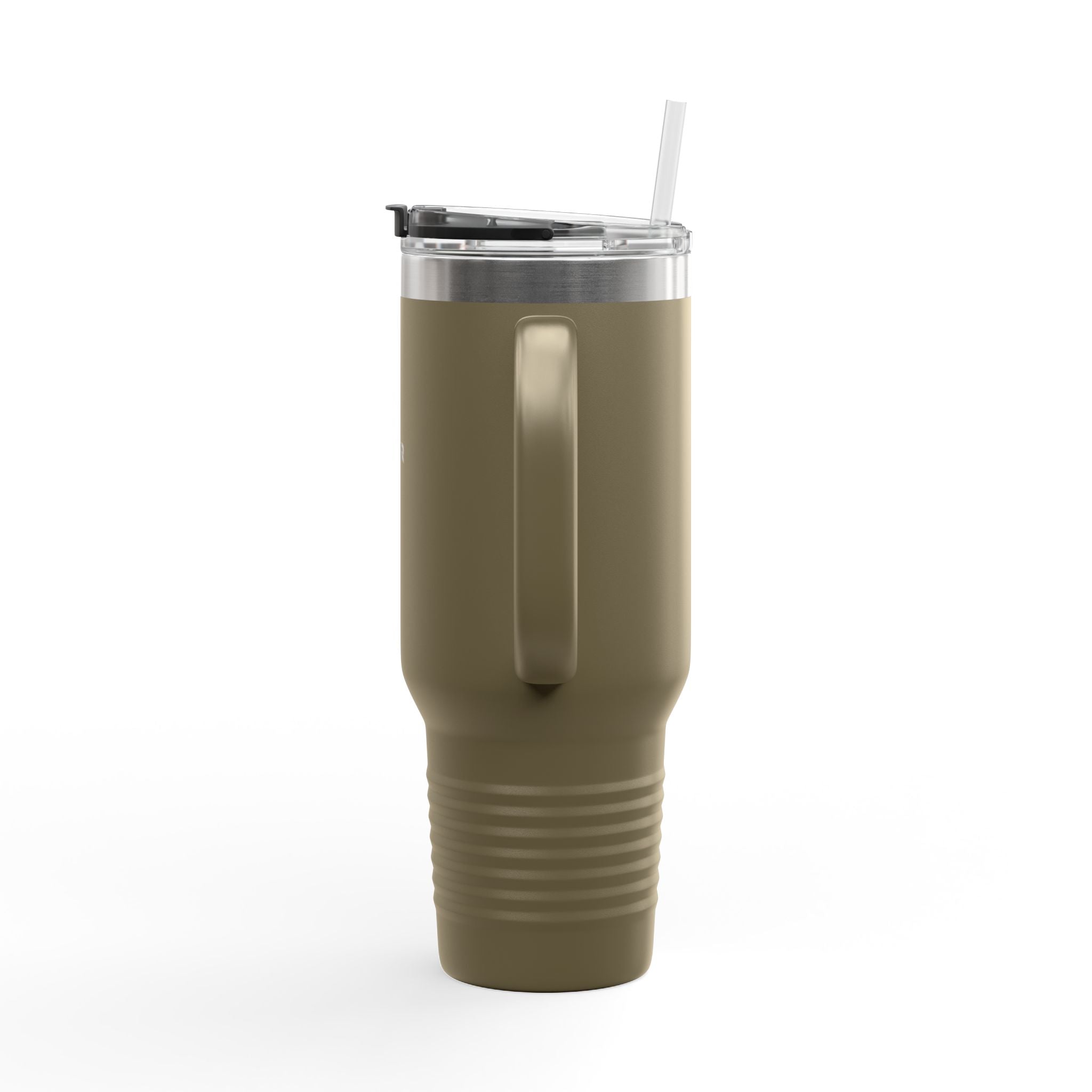 40oz Insulated Travel Mug with Handle – Large Stainless Steel Tumbler for Coffee & Cold Drinks