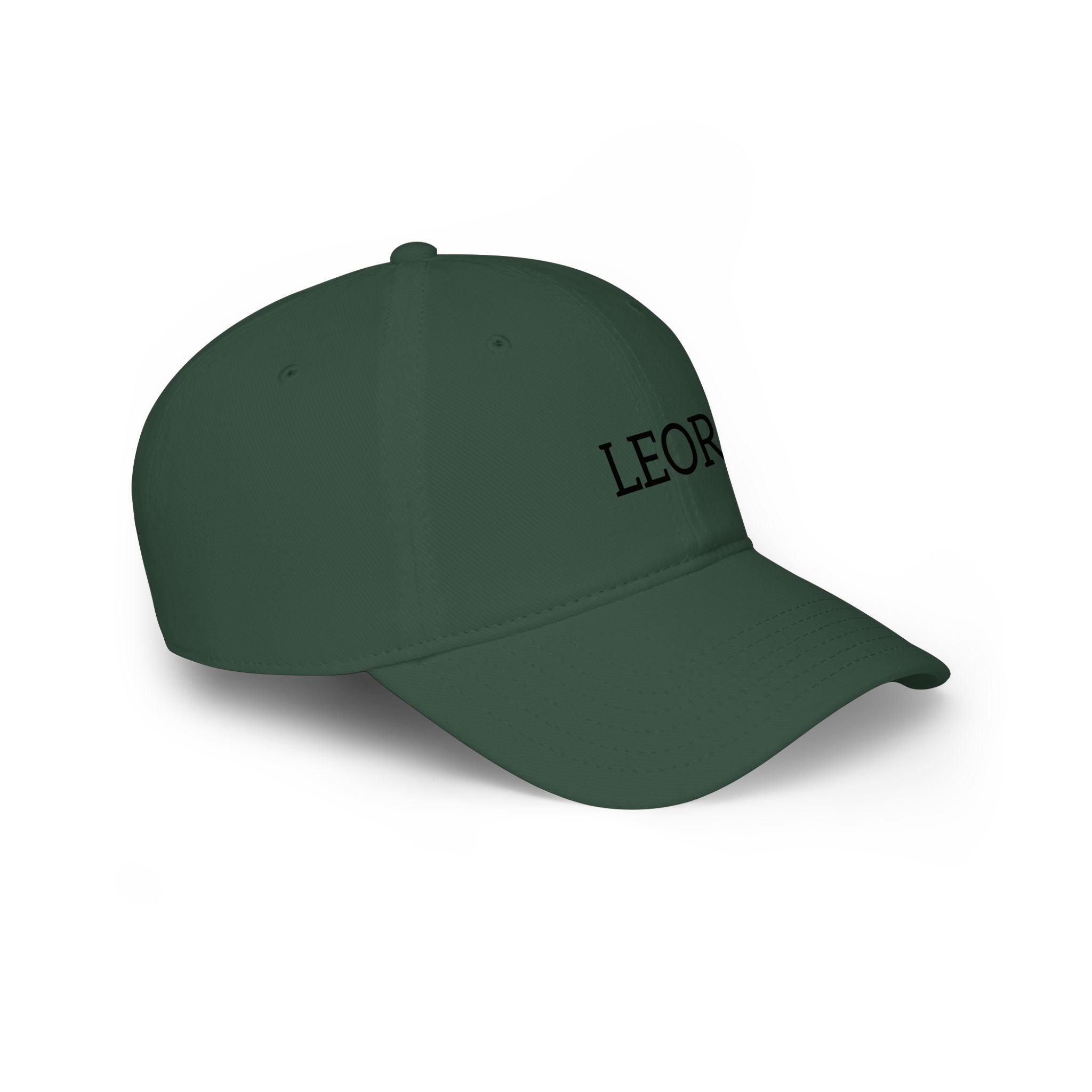 LEOR Embroidered Low Profile Baseball Cap — Minimal Name Hat