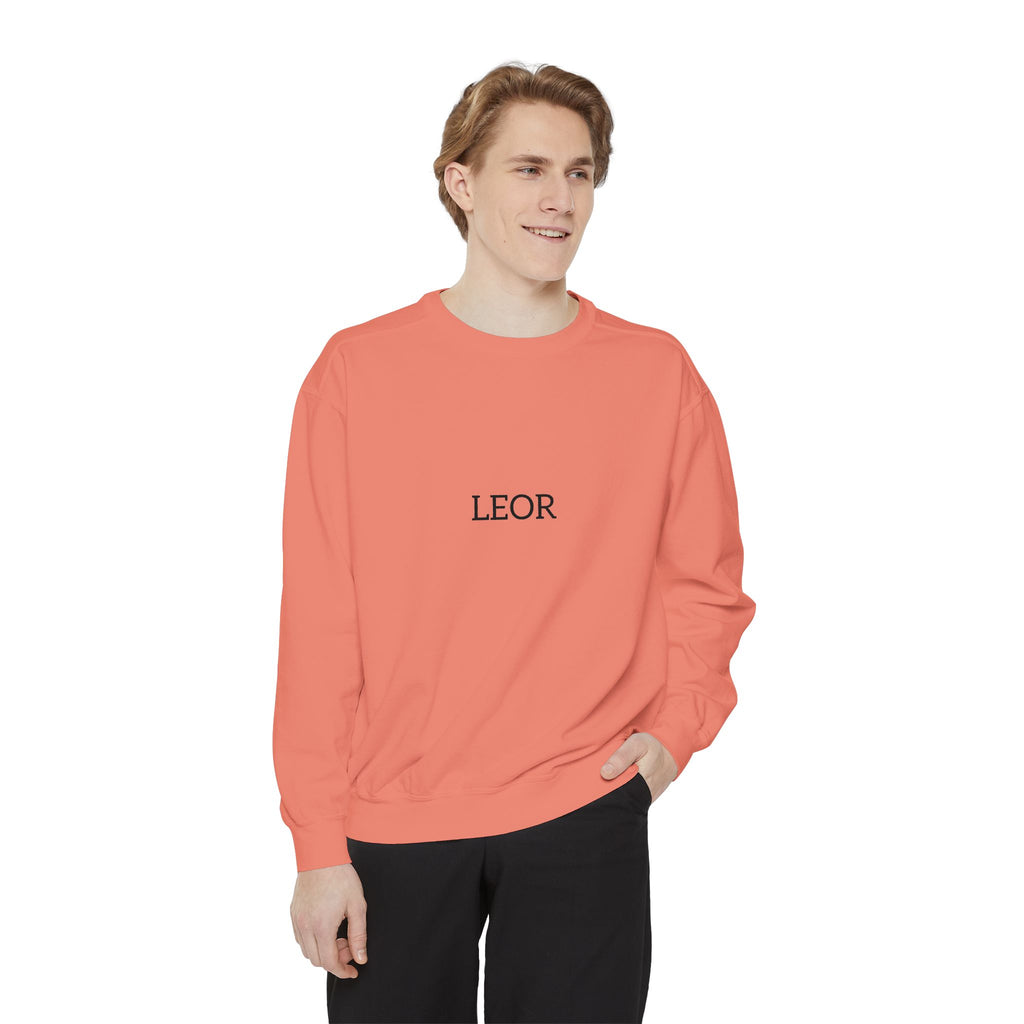 LEOR Minimalist Embroidered Sweatshirt