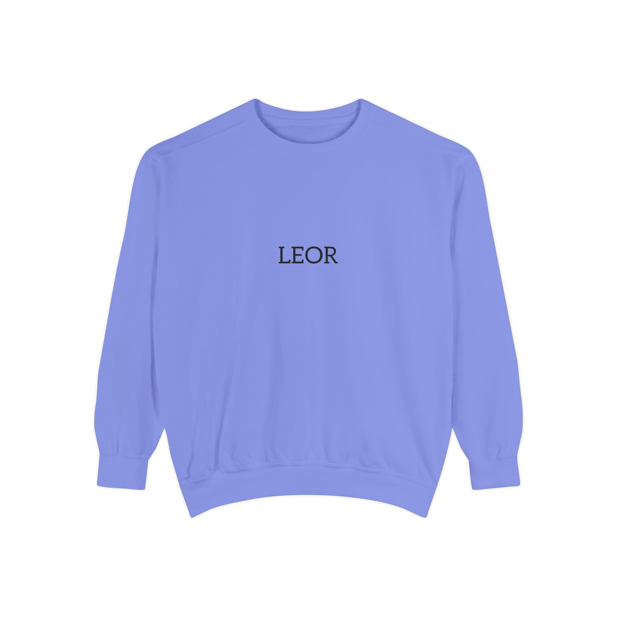 LEOR Minimalist Embroidered Sweatshirt