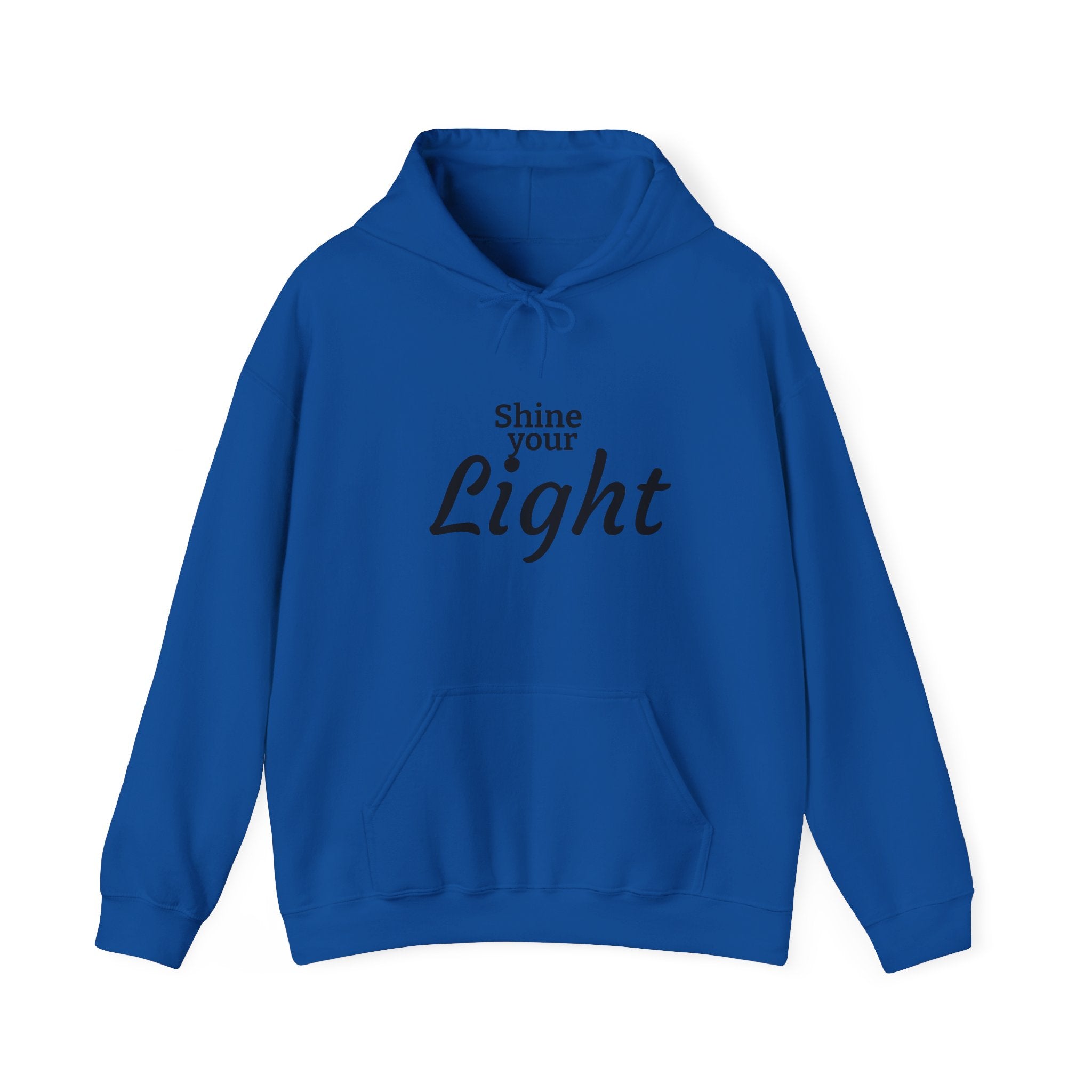 Shine Your Light Hoodie — Inspirational White Pullover