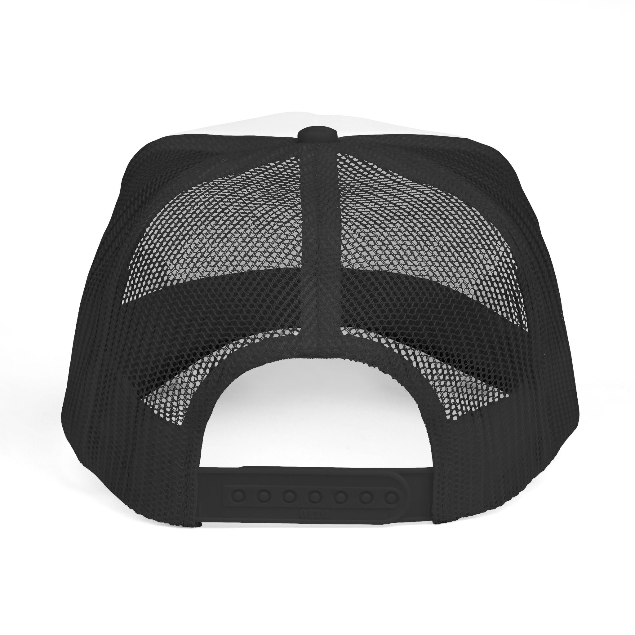 LEOR Embroidered Trucker Hat — Minimal Vintage Mesh Cap