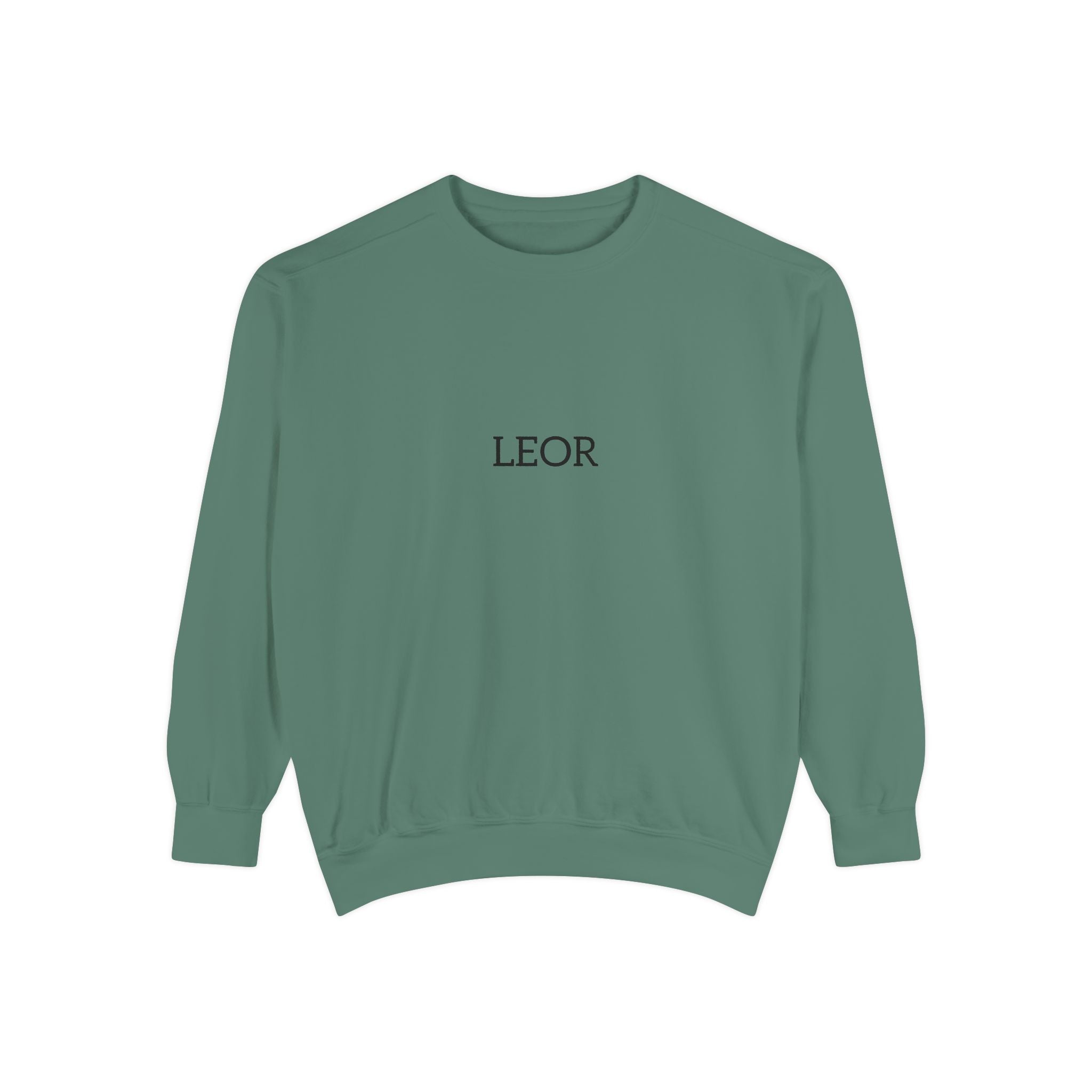 LEOR Minimalist Embroidered Sweatshirt