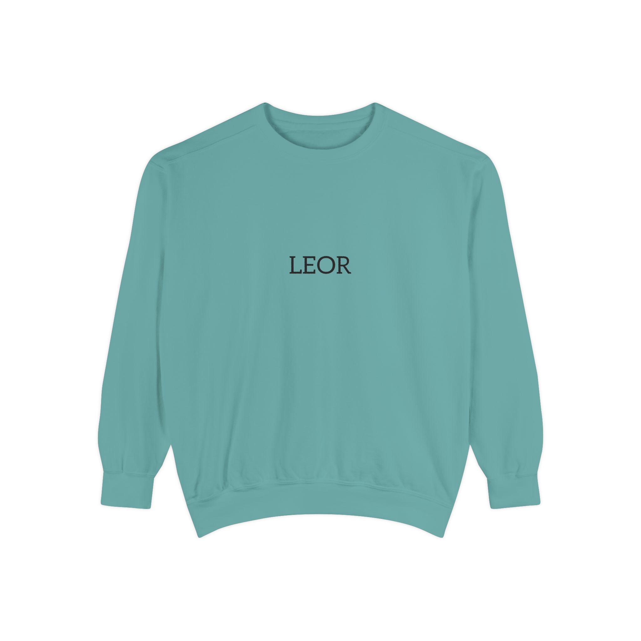 LEOR Minimalist Embroidered Sweatshirt