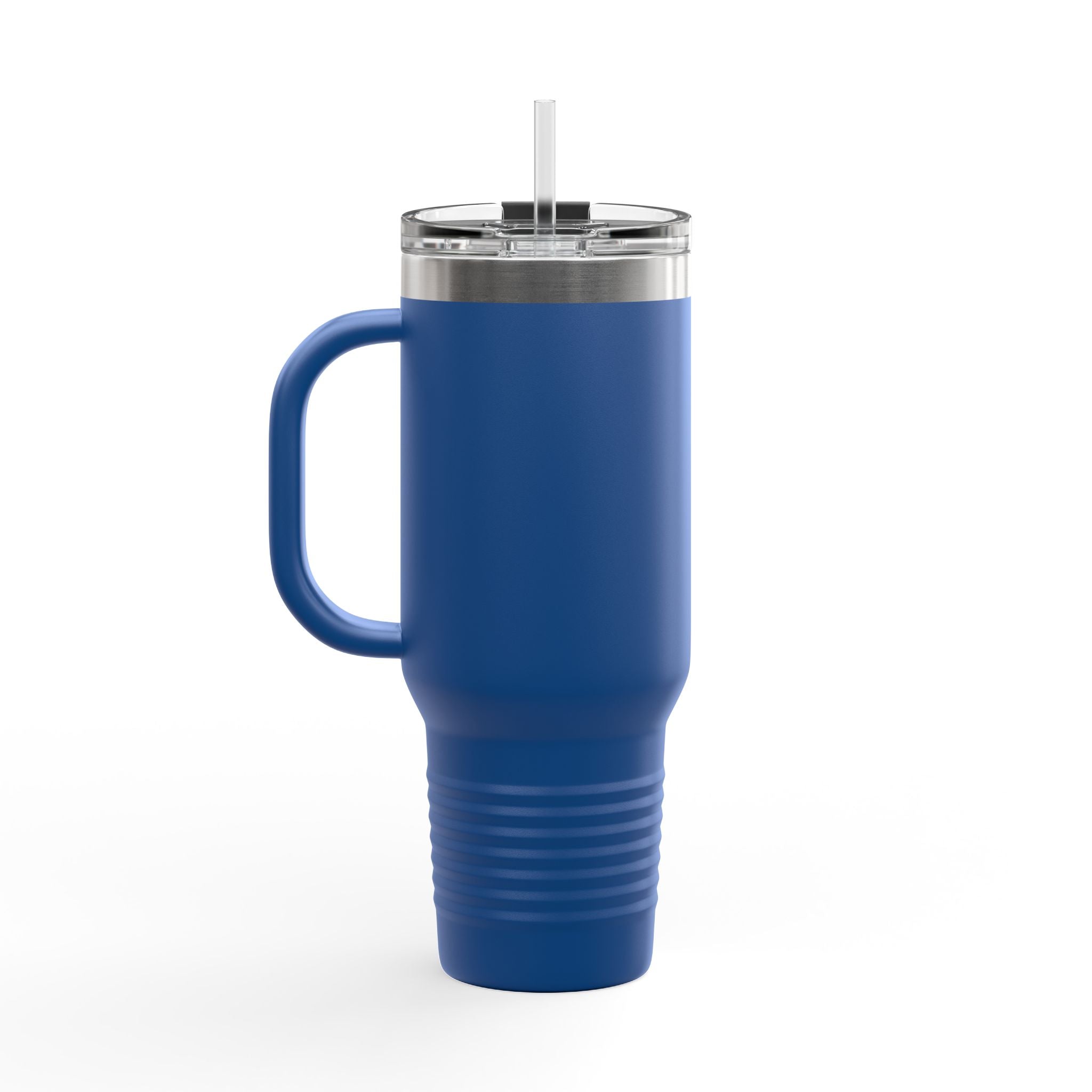 40oz Insulated Travel Mug with Handle – Large Stainless Steel Tumbler for Coffee & Cold Drinks