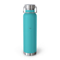 22oz Copper Vacuum Insulated Water Bottle – Stainless Lid, Keeps Drinks Hot & Cold