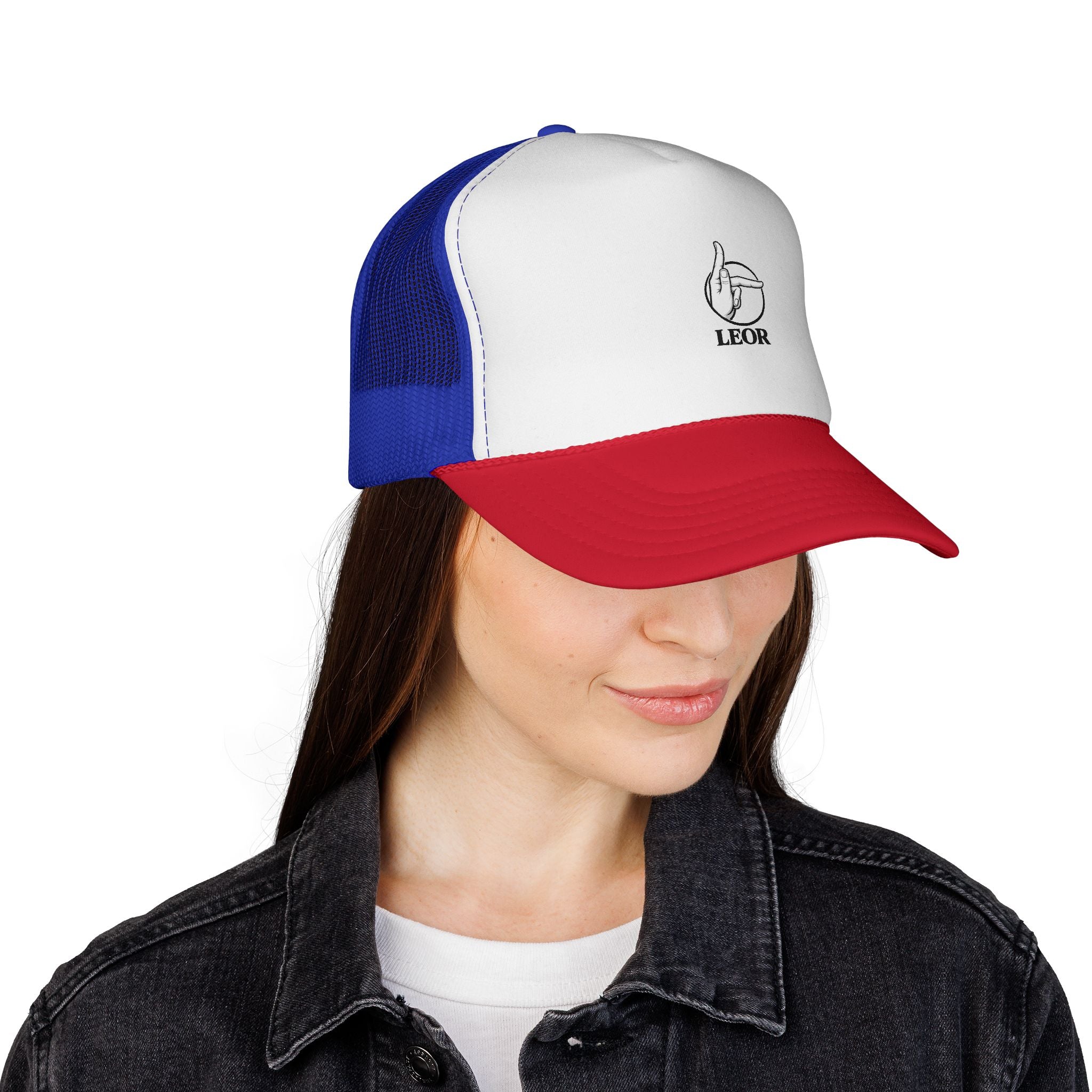 Trucker Cap — Minimal Leo Zodiac Trucker Hat