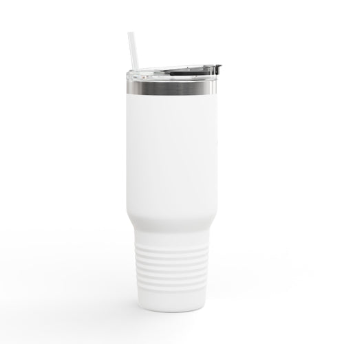 40oz Insulated Travel Mug with Handle – Large Stainless Steel Tumbler for Coffee & Cold Drinks