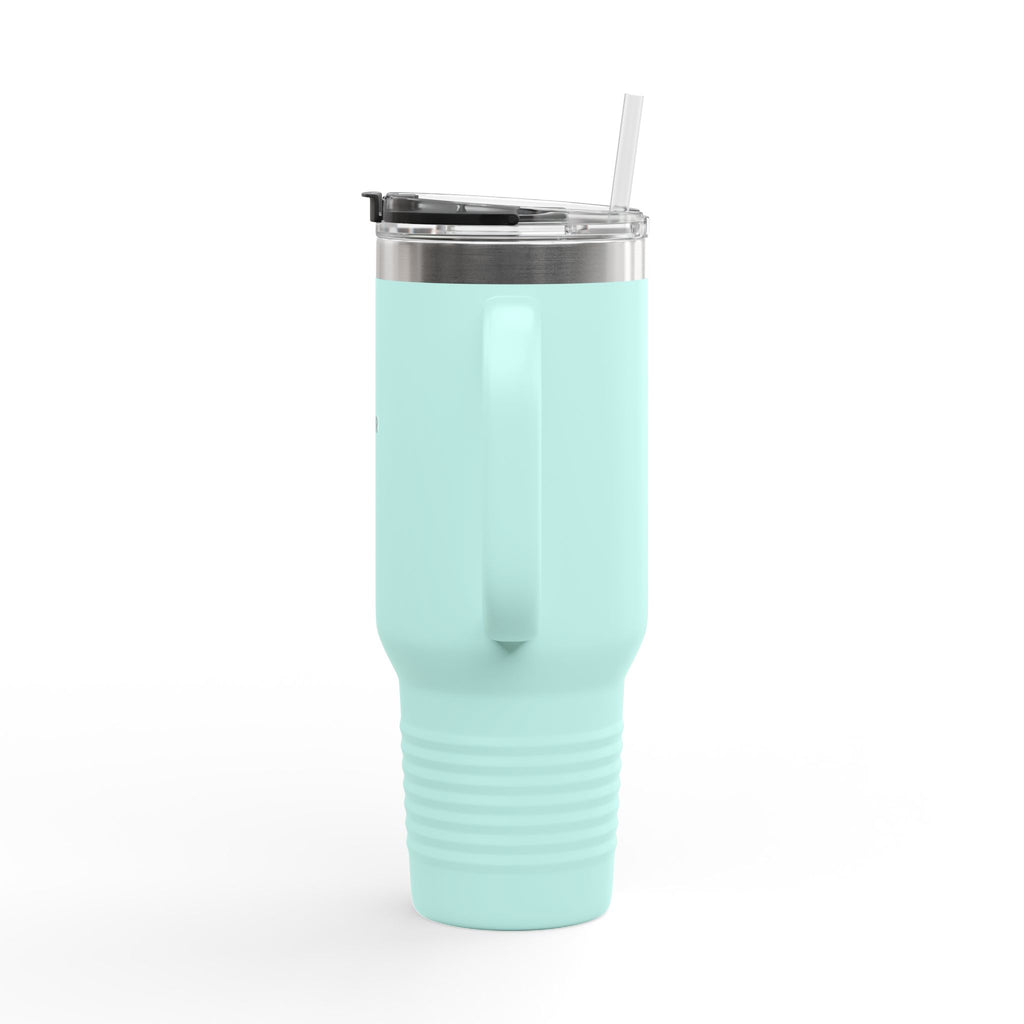 40oz Insulated Travel Mug with Handle – Large Stainless Steel Tumbler for Coffee & Cold Drinks