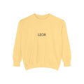 LEOR Minimalist Embroidered Sweatshirt