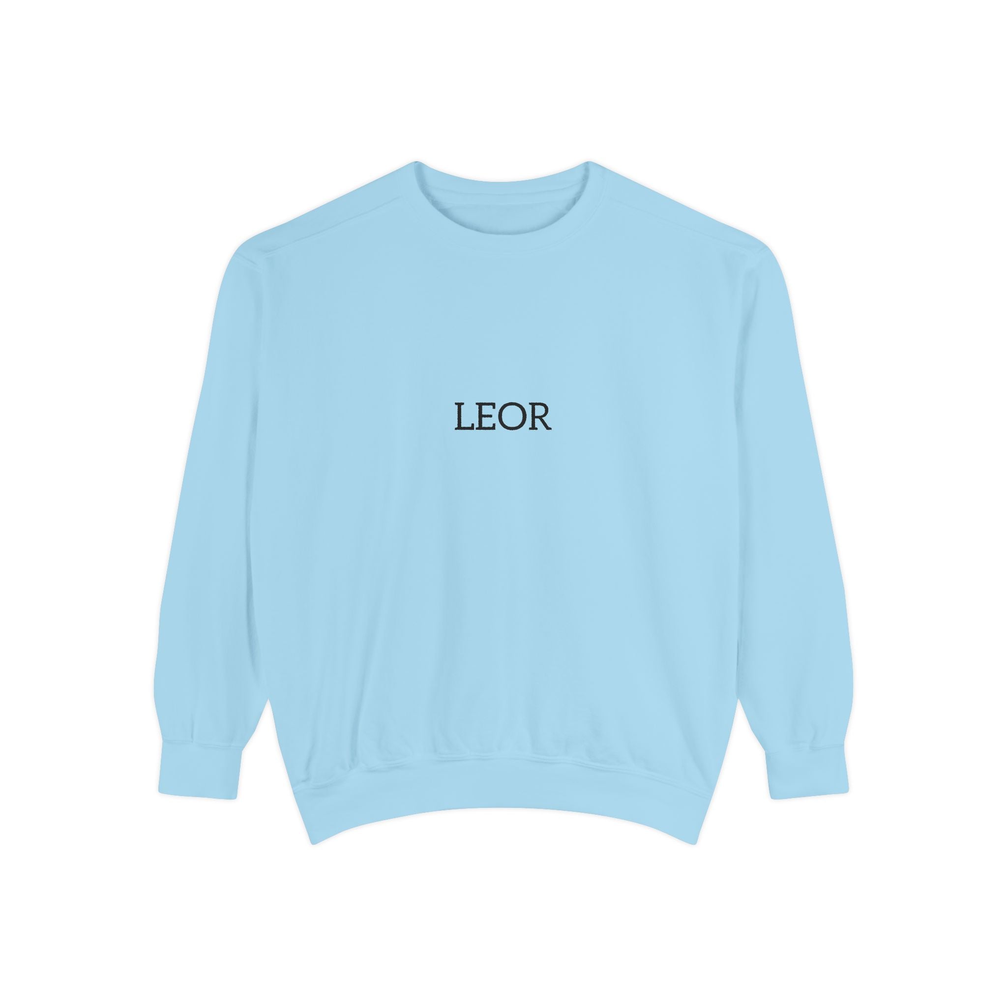 LEOR Minimalist Embroidered Sweatshirt