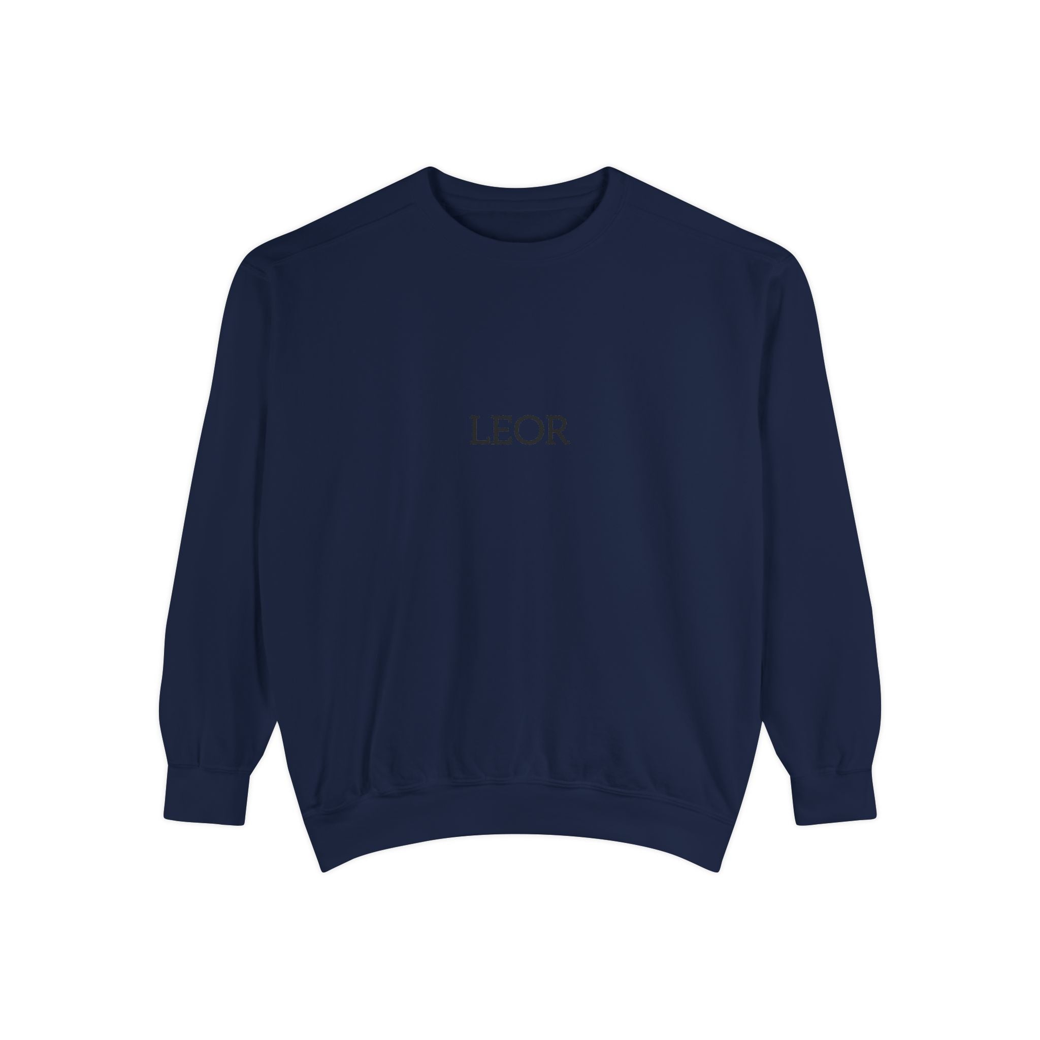 LEOR Minimalist Embroidered Sweatshirt