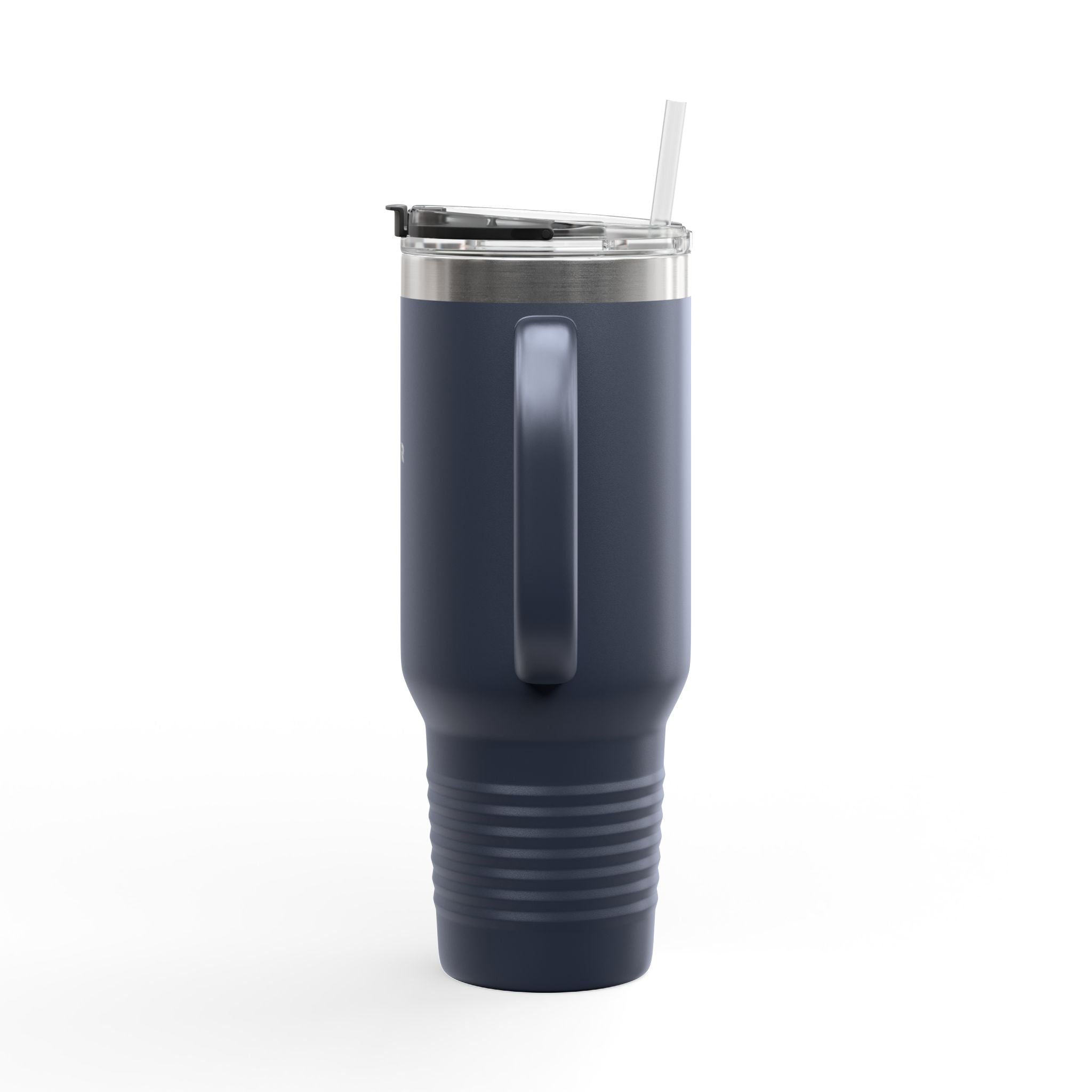 40oz Insulated Travel Mug with Handle – Large Stainless Steel Tumbler for Coffee & Cold Drinks