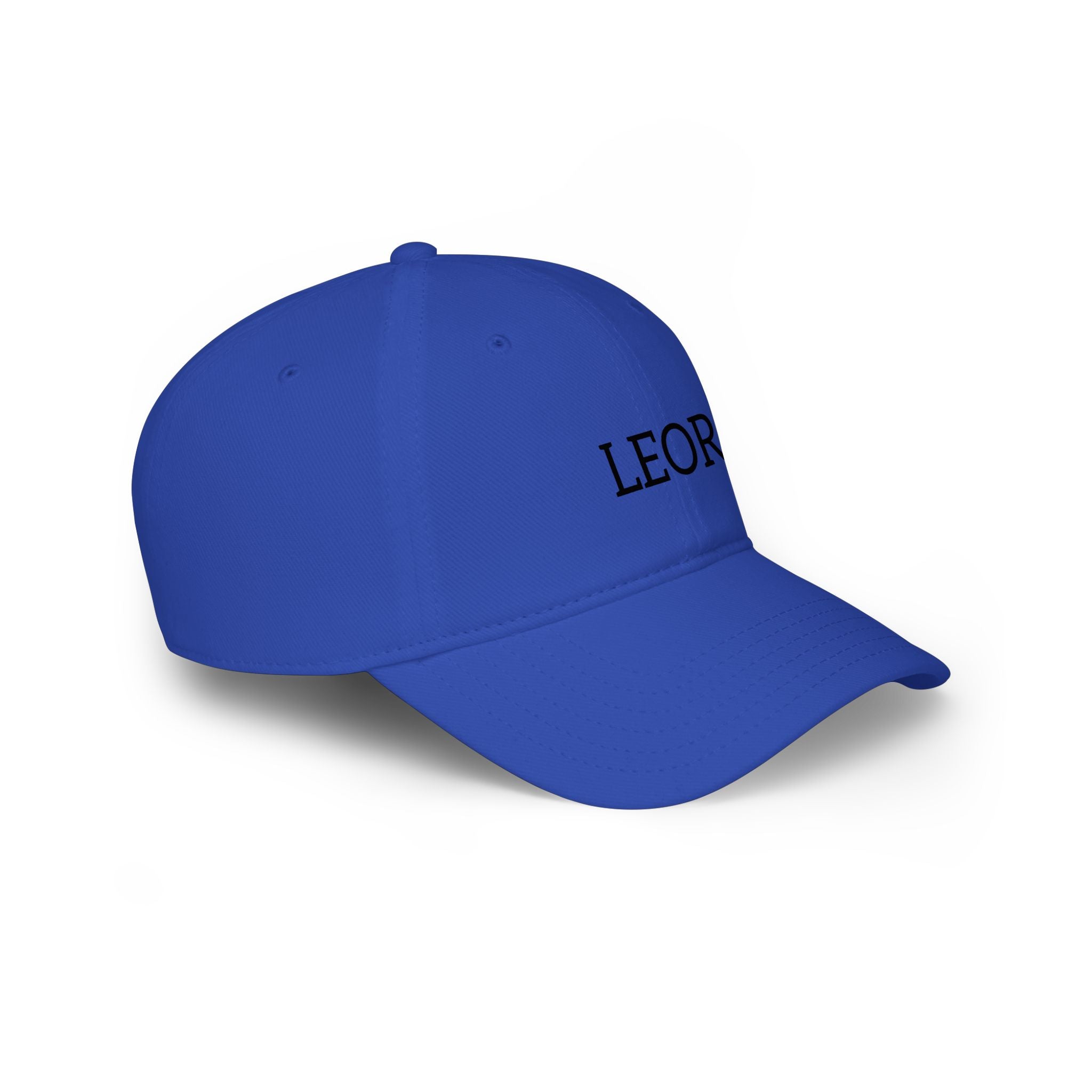 LEOR Embroidered Low Profile Baseball Cap — Minimal Name Hat