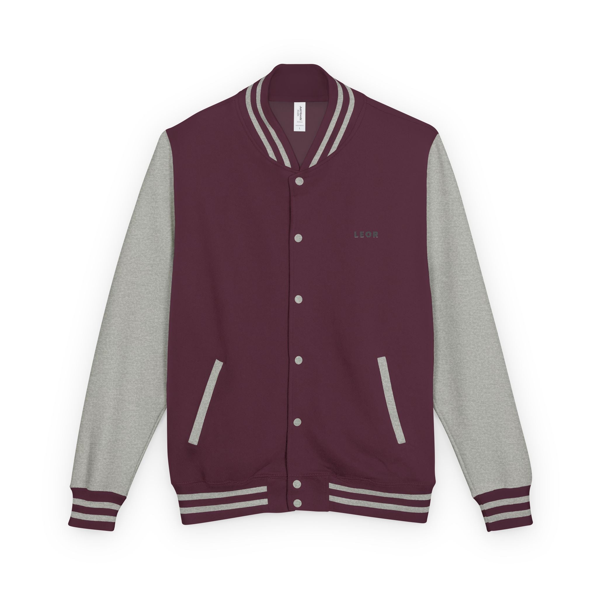 Classic Red & White Letterman Jacket