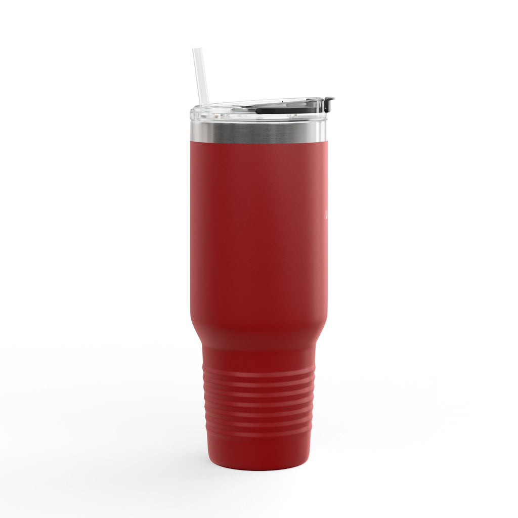 40oz Insulated Travel Mug with Handle – Large Stainless Steel Tumbler for Coffee & Cold Drinks