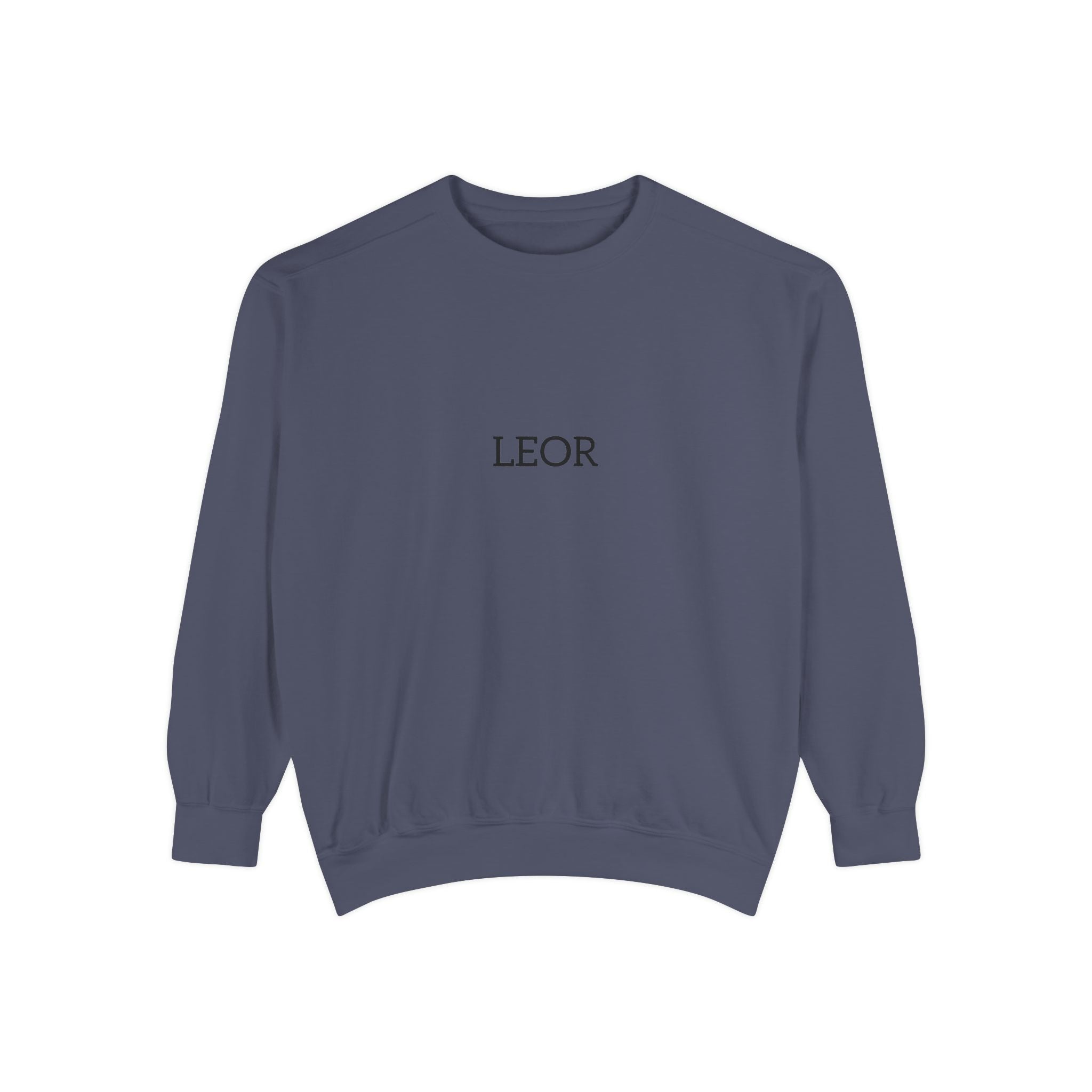 LEOR Minimalist Embroidered Sweatshirt