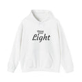 Shine Your Light Hoodie — Inspirational White Pullover