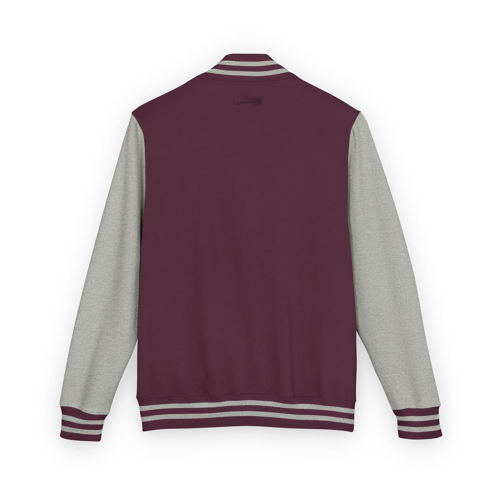 Classic Red & White Letterman Jacket
