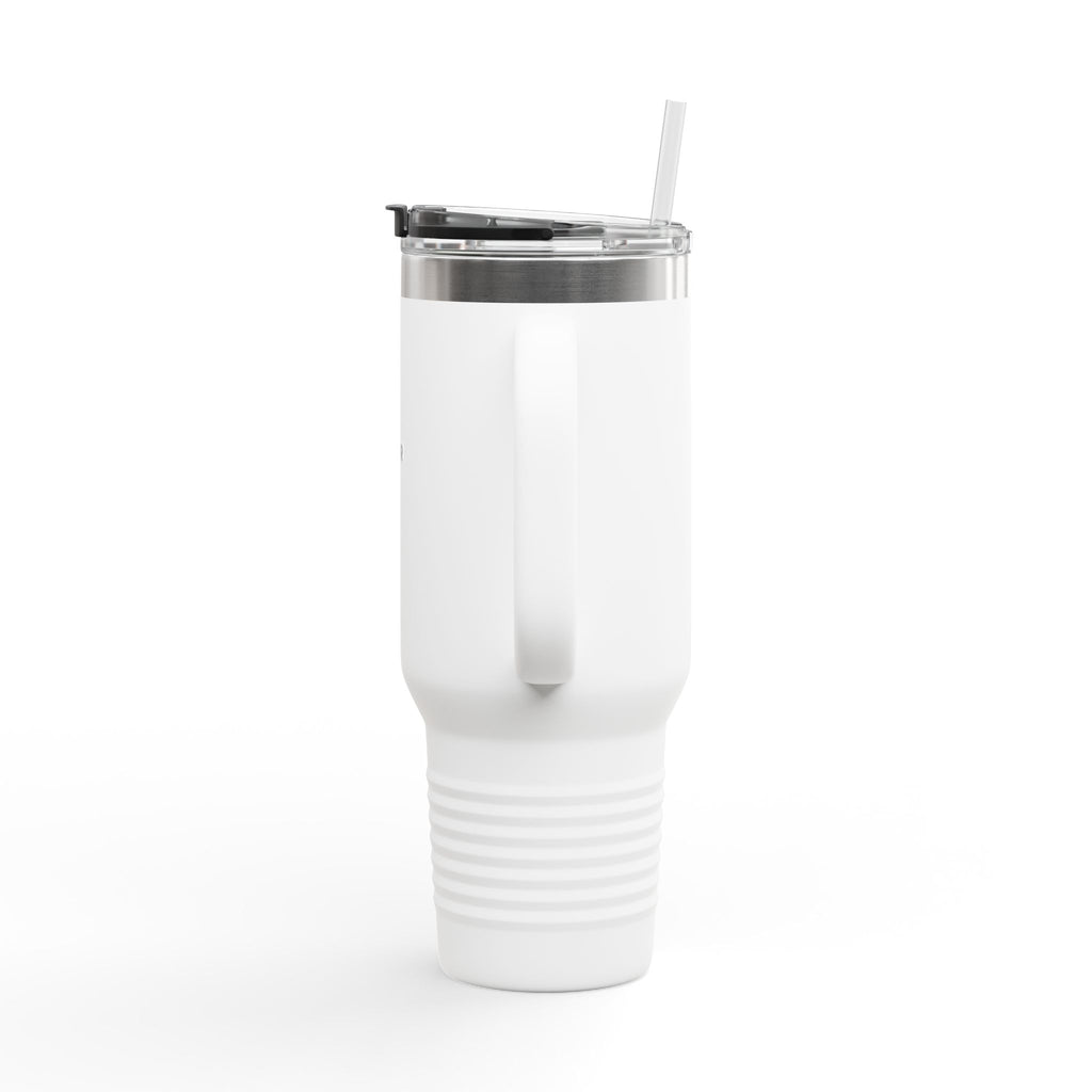 40oz Insulated Travel Mug with Handle – Large Stainless Steel Tumbler for Coffee & Cold Drinks