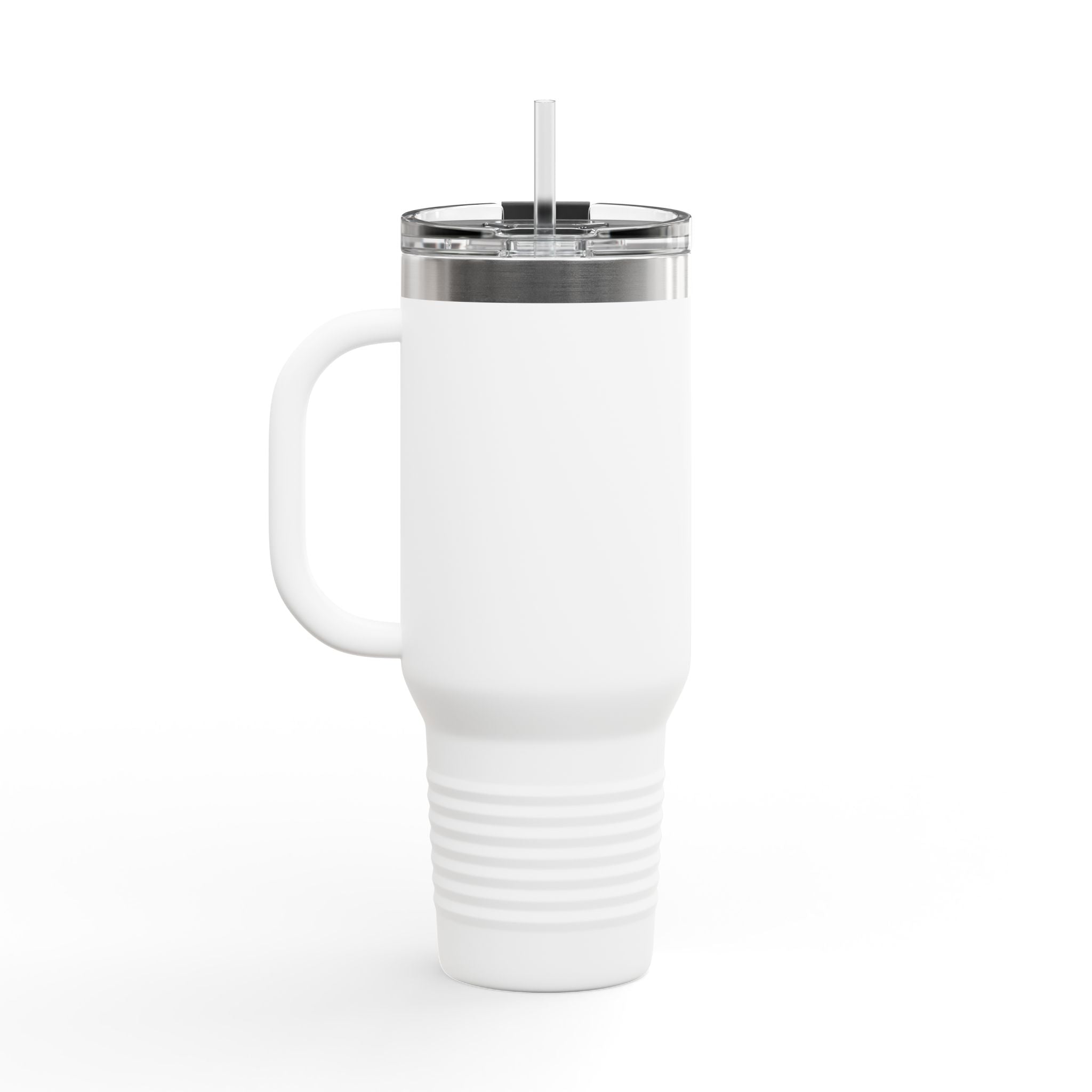 40oz Insulated Travel Mug with Handle – Large Stainless Steel Tumbler for Coffee & Cold Drinks