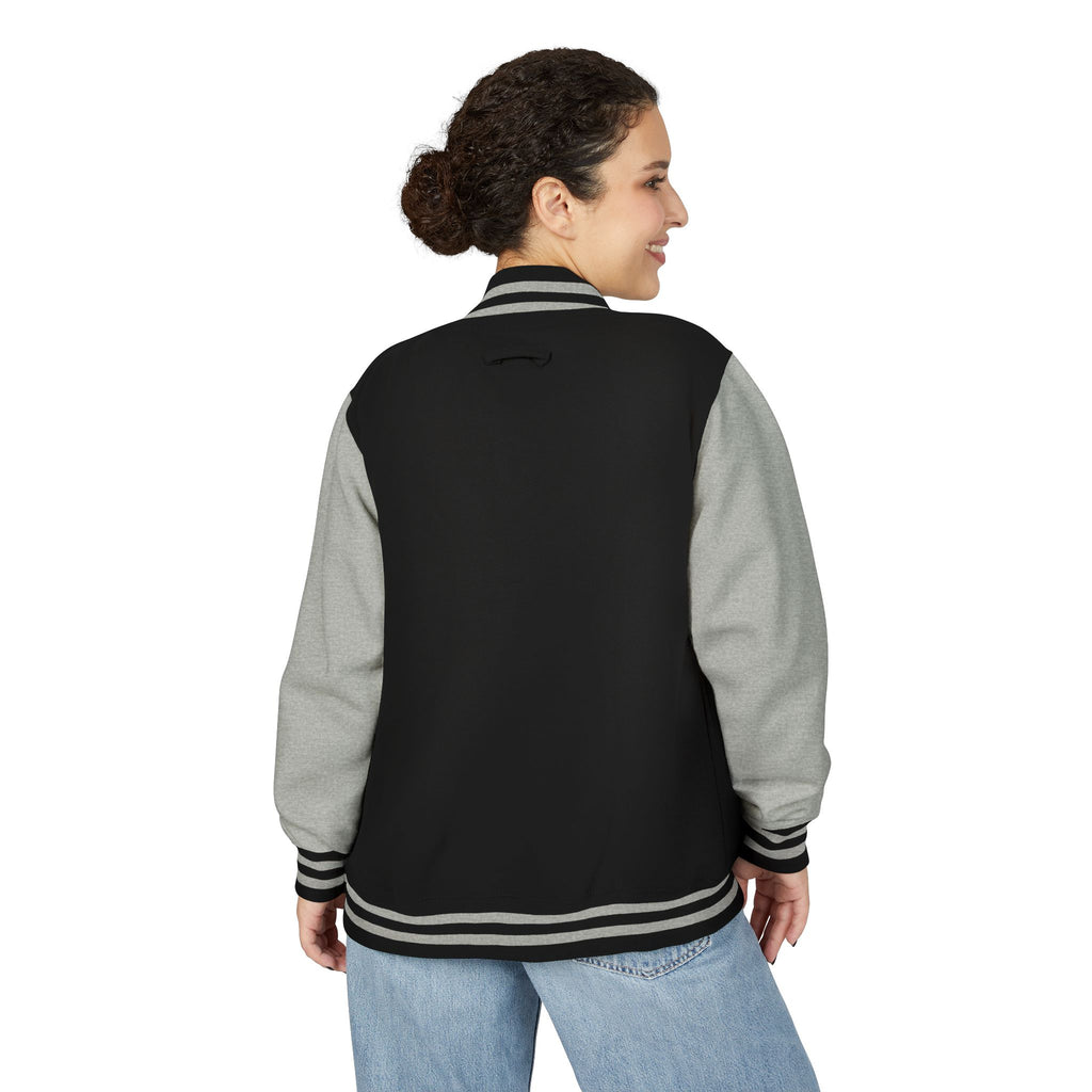 Classic Red & White Letterman Jacket