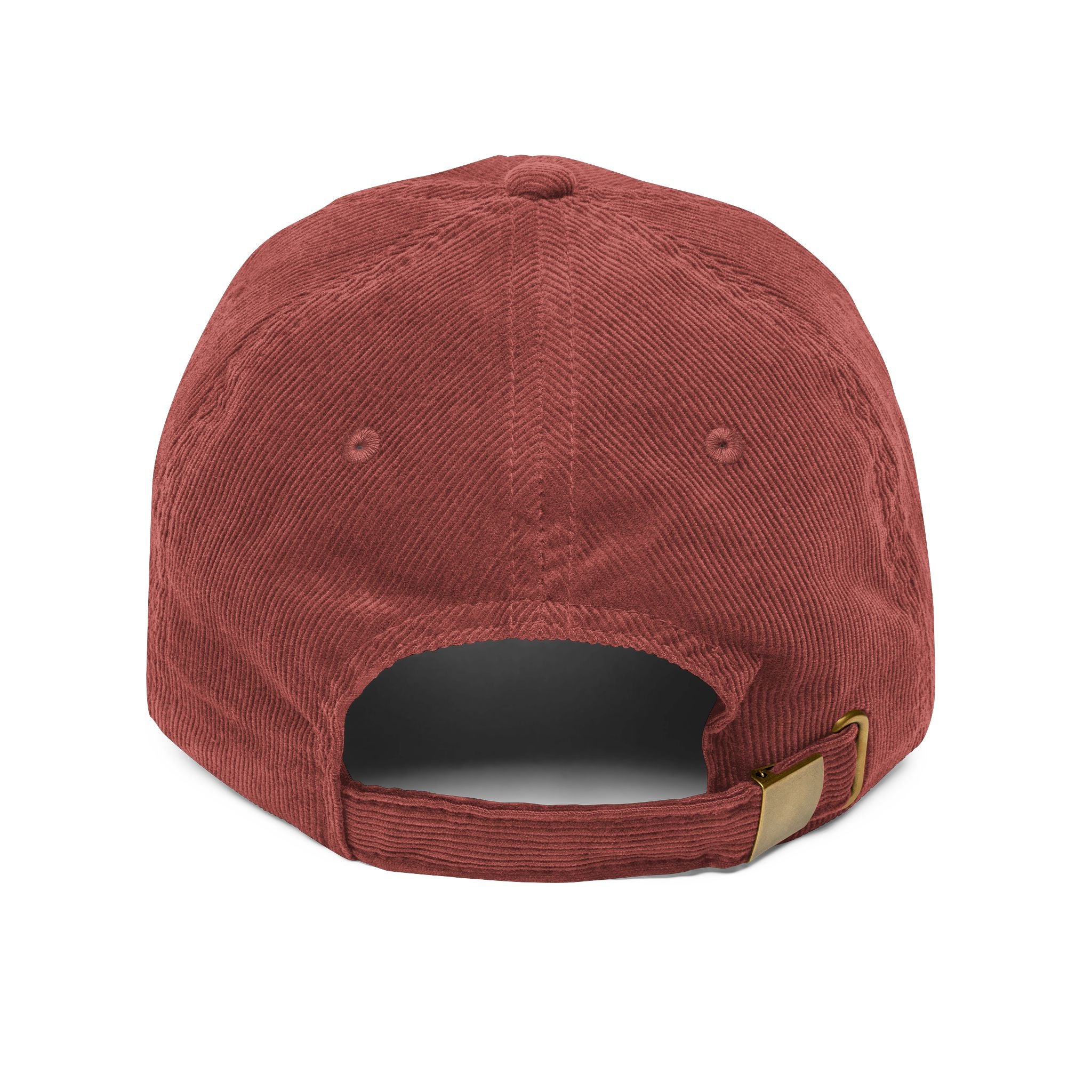Embroidered Vintage Corduroy Cap — Personalized 'LEOR' Retro Dad Hat