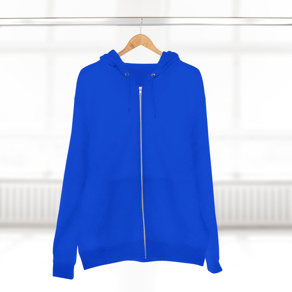 Art Lover Boutique Zip Hoodie — 'Arts Make Life' Minimal Back Logo