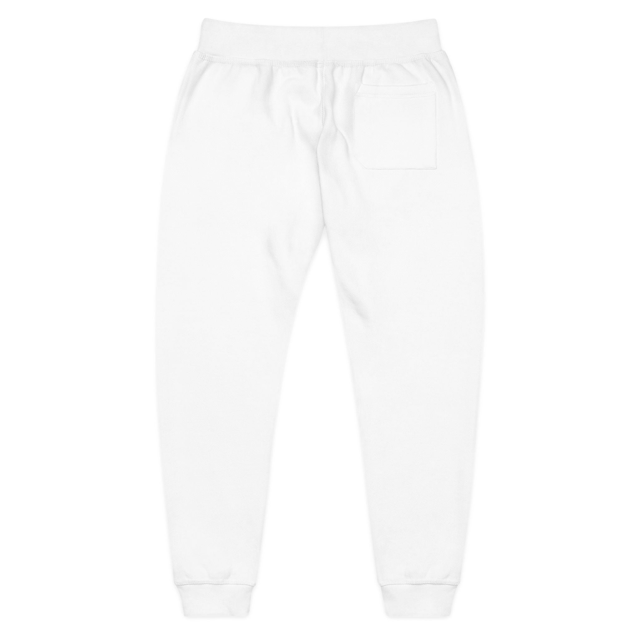 Embroidered Minimal Logo Sweatpants – Cozy Fleece Joggers