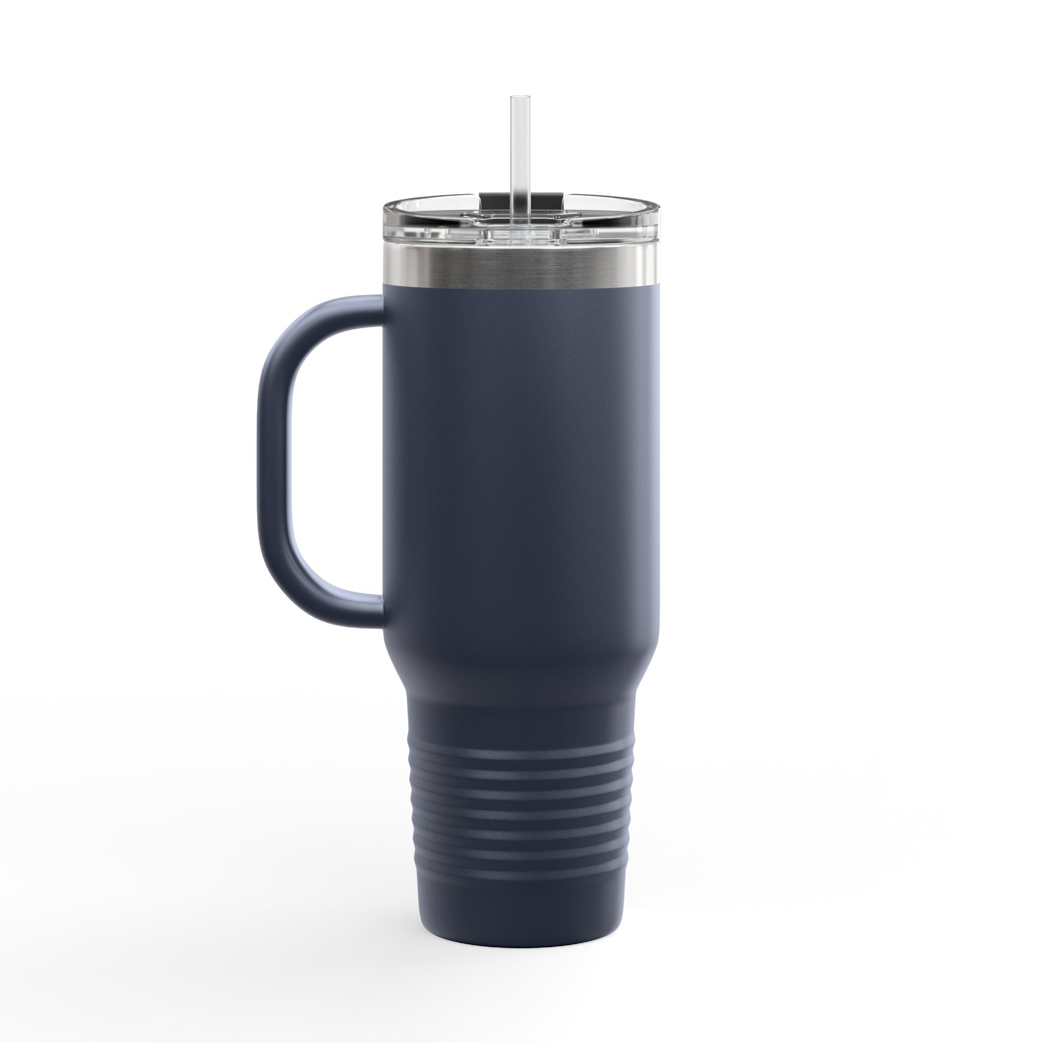 40oz Insulated Travel Mug with Handle – Large Stainless Steel Tumbler for Coffee & Cold Drinks