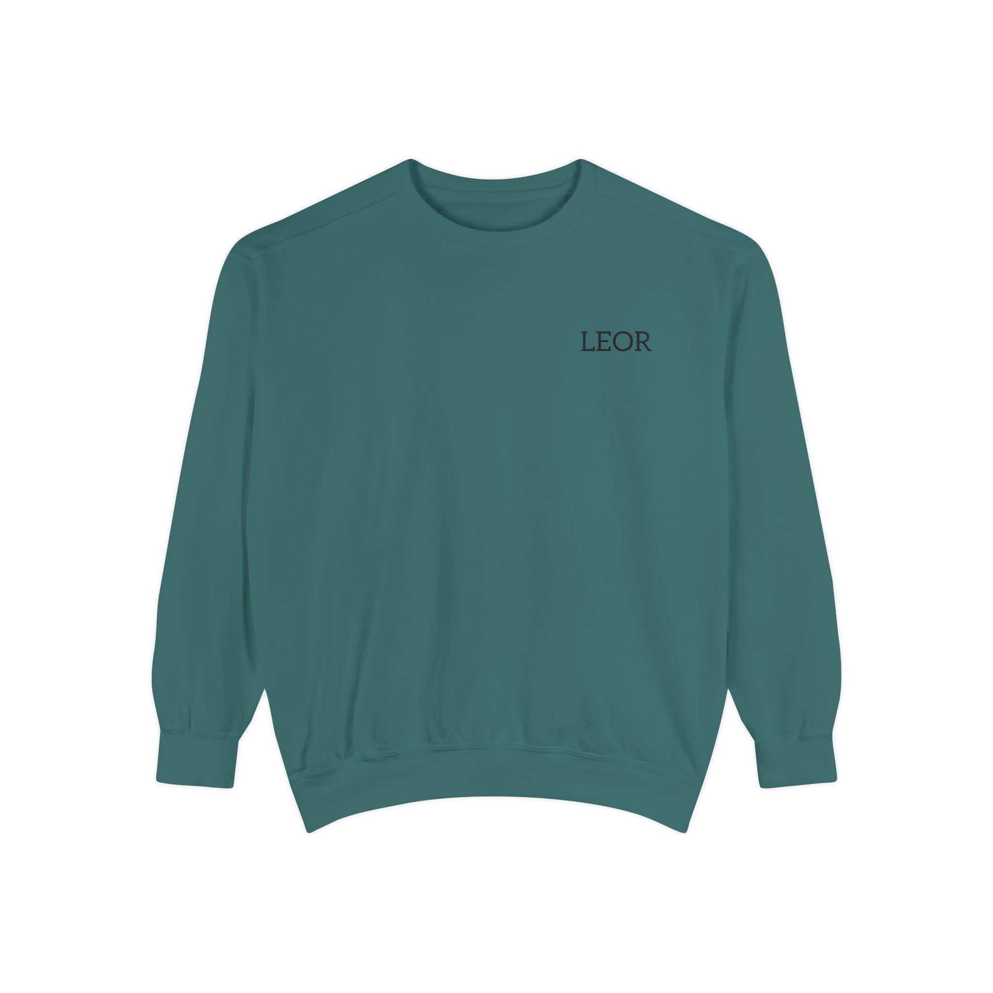 Minimal 'LEOR' Logo Sweatshirt