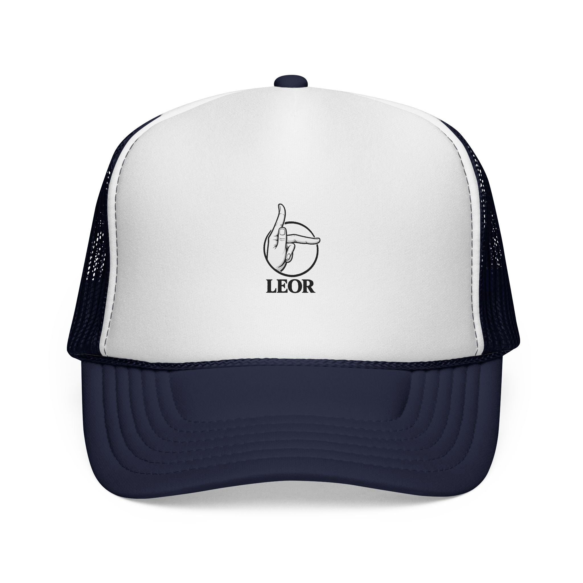 Trucker Cap — Minimal Leo Zodiac Trucker Hat