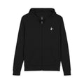 Minimalist Dove Emblem Full-Zip Hoodie