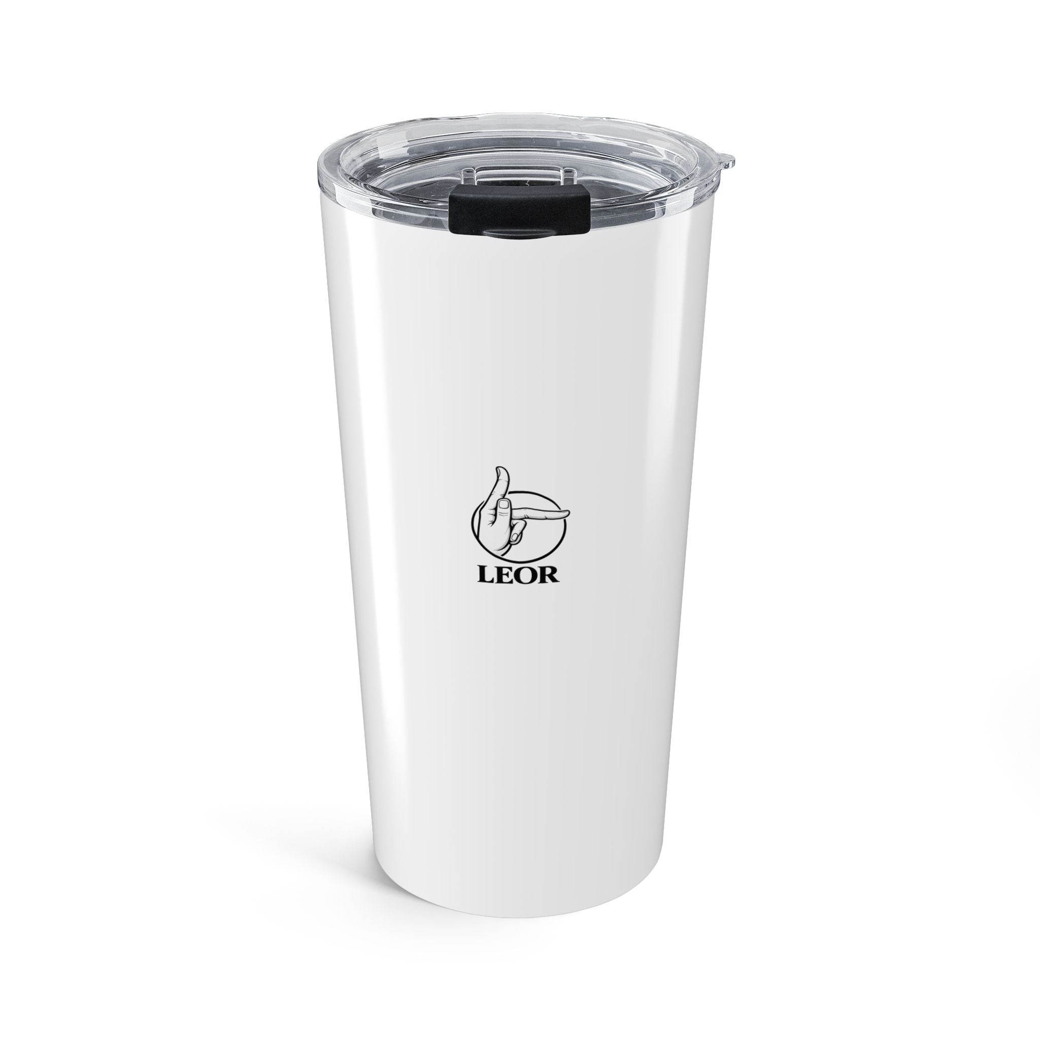 20oz Stainless Travel Tumbler with Minimalist 'LEOR' Logo