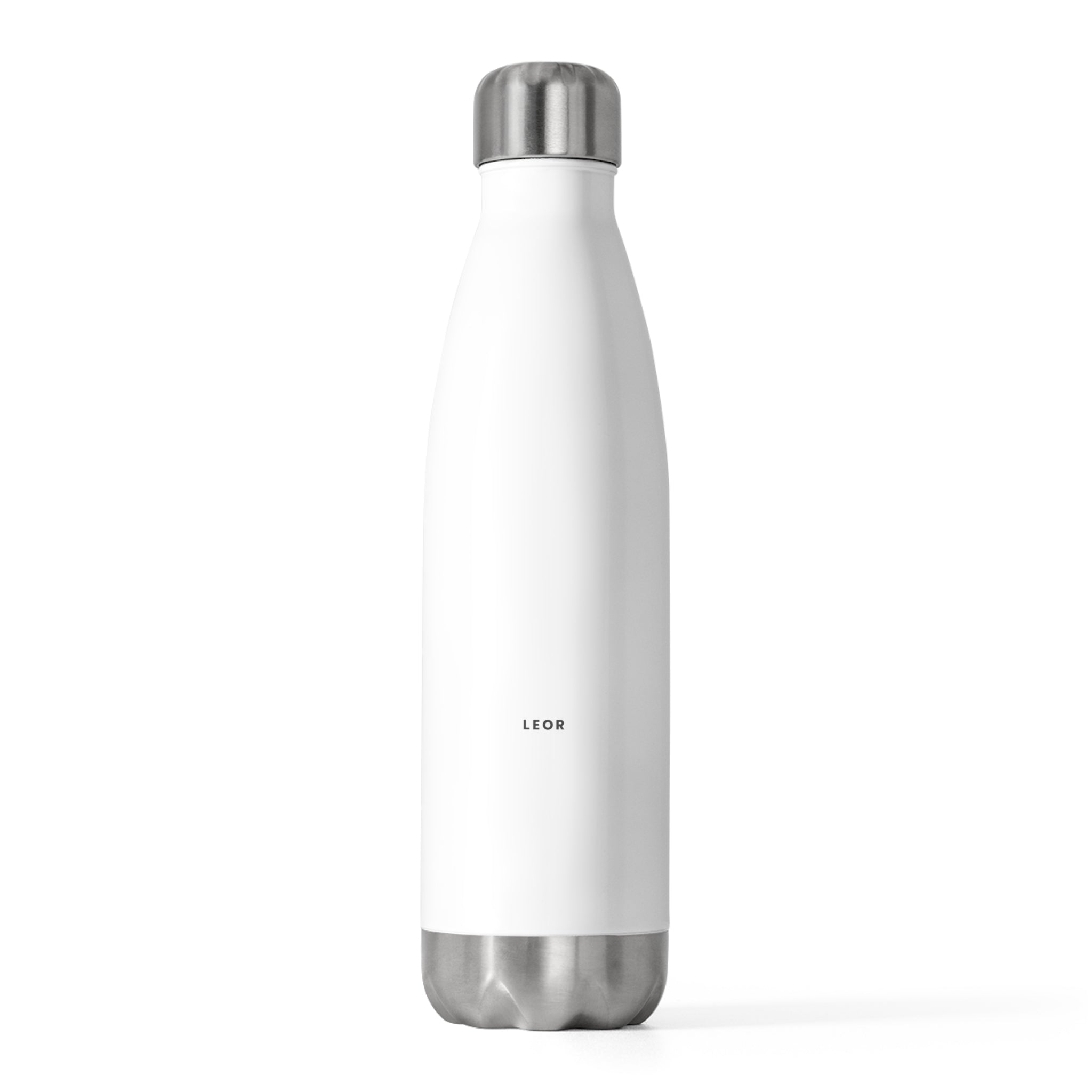Insulated Bottle — 20oz Stainless Steel Water Bottle, Double-Wall Vacuum Cooler/Thermos