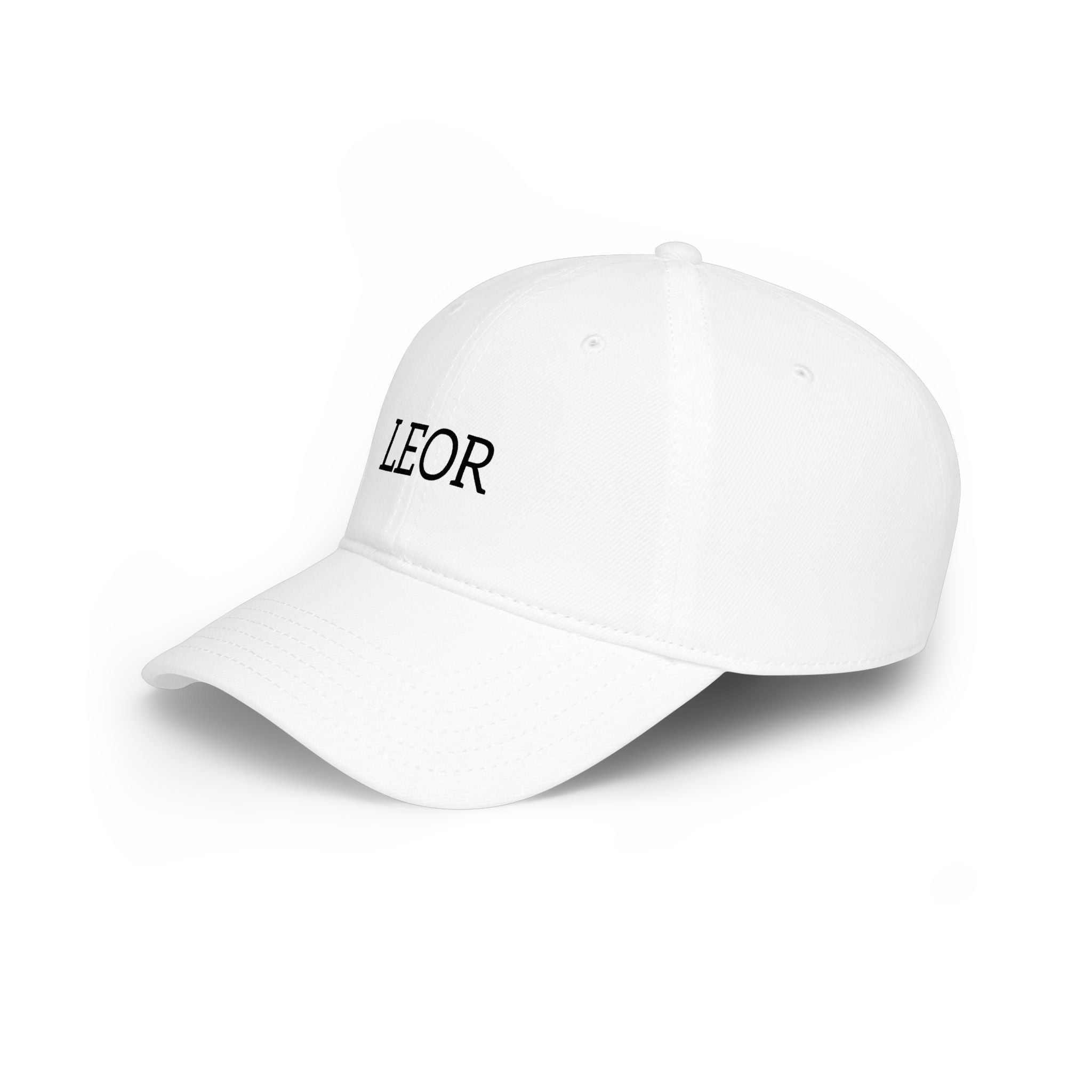 LEOR Embroidered Low Profile Baseball Cap — Minimal Name Hat