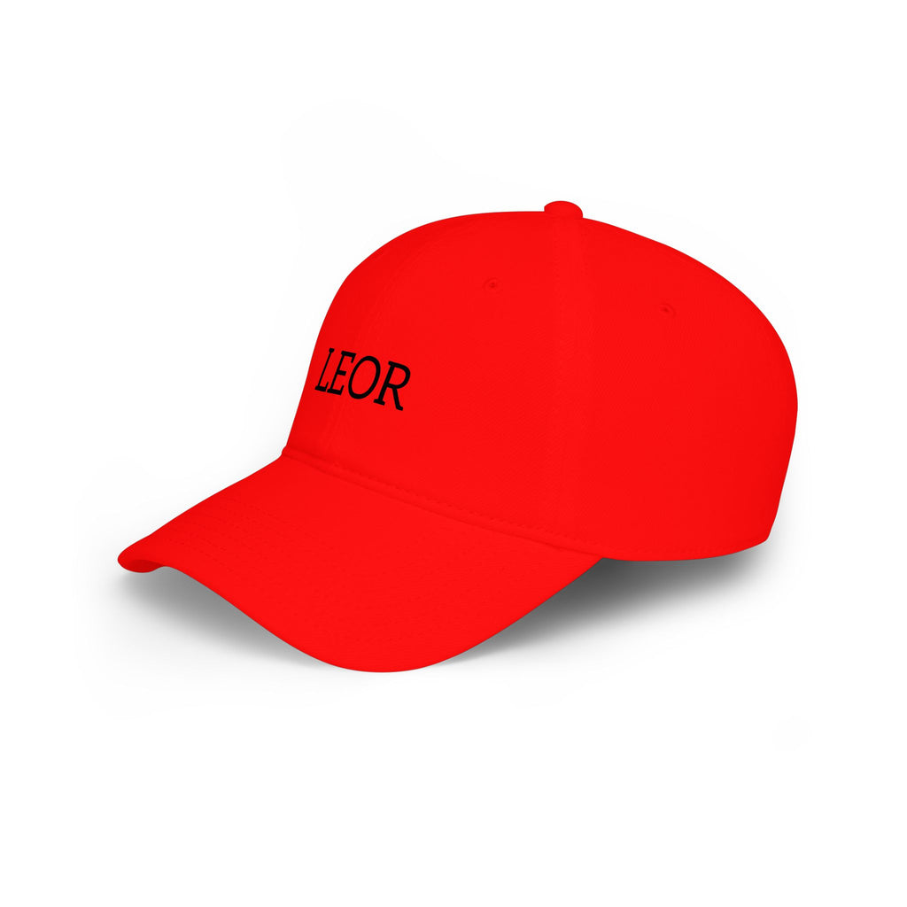 LEOR Embroidered Low Profile Baseball Cap — Minimal Name Hat