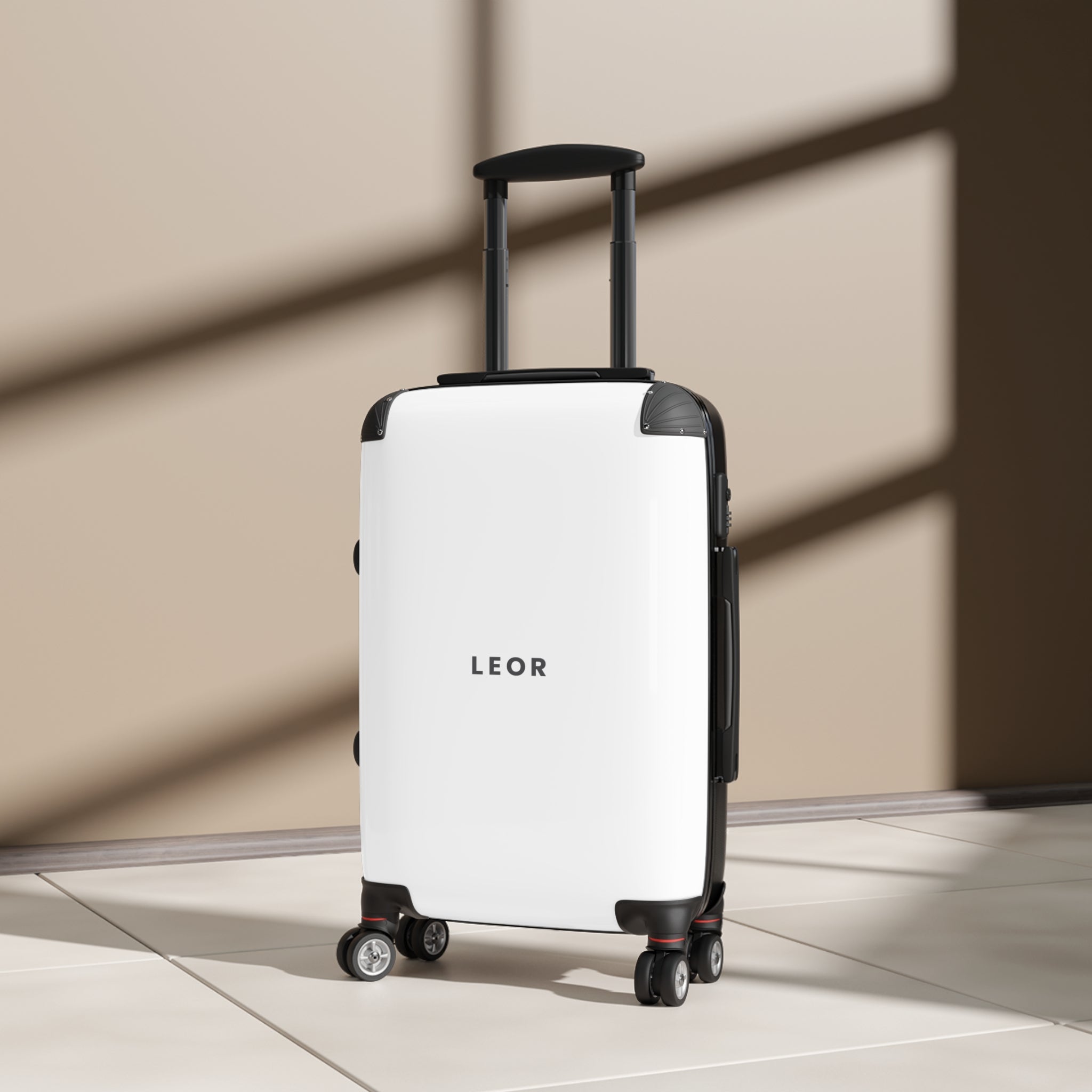Hardside Carry-On Suitcase – Lightweight Spinner Luggage with Telescopic Handle