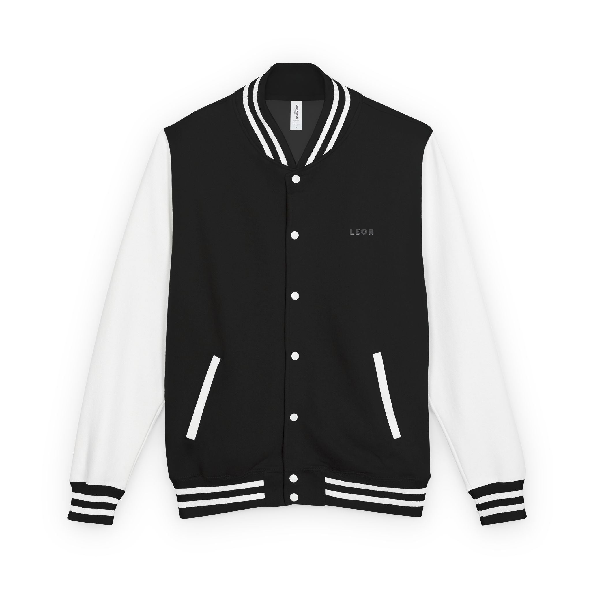 Classic Red & White Letterman Jacket