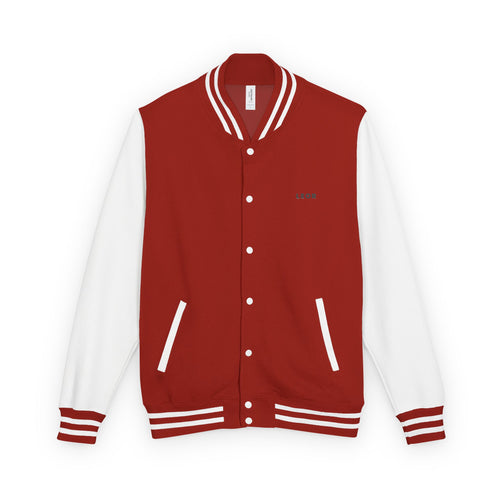 Classic Red & White Letterman Jacket